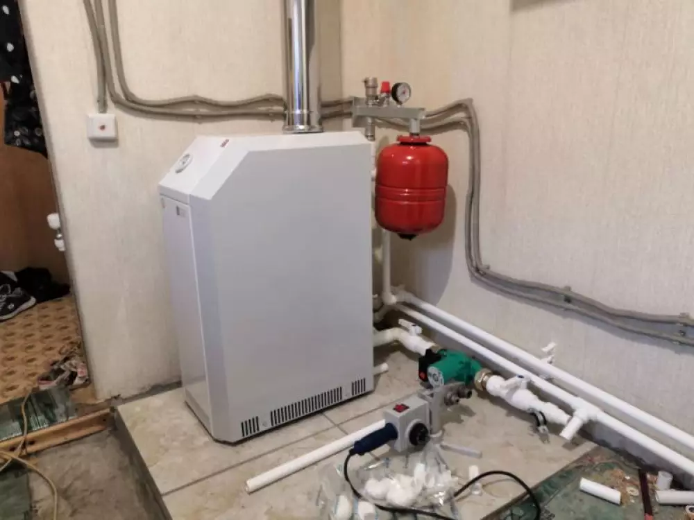 Монтаж газового котла в частном доме