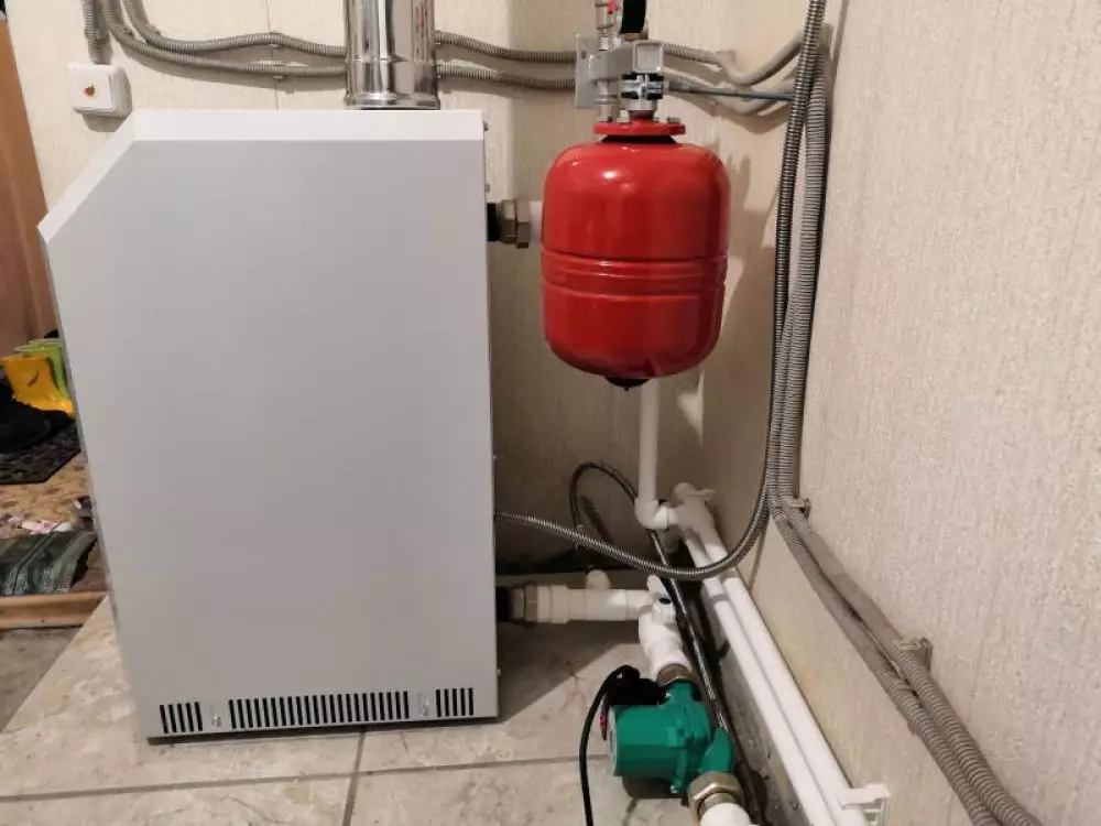 Монтаж газового котла в частном доме