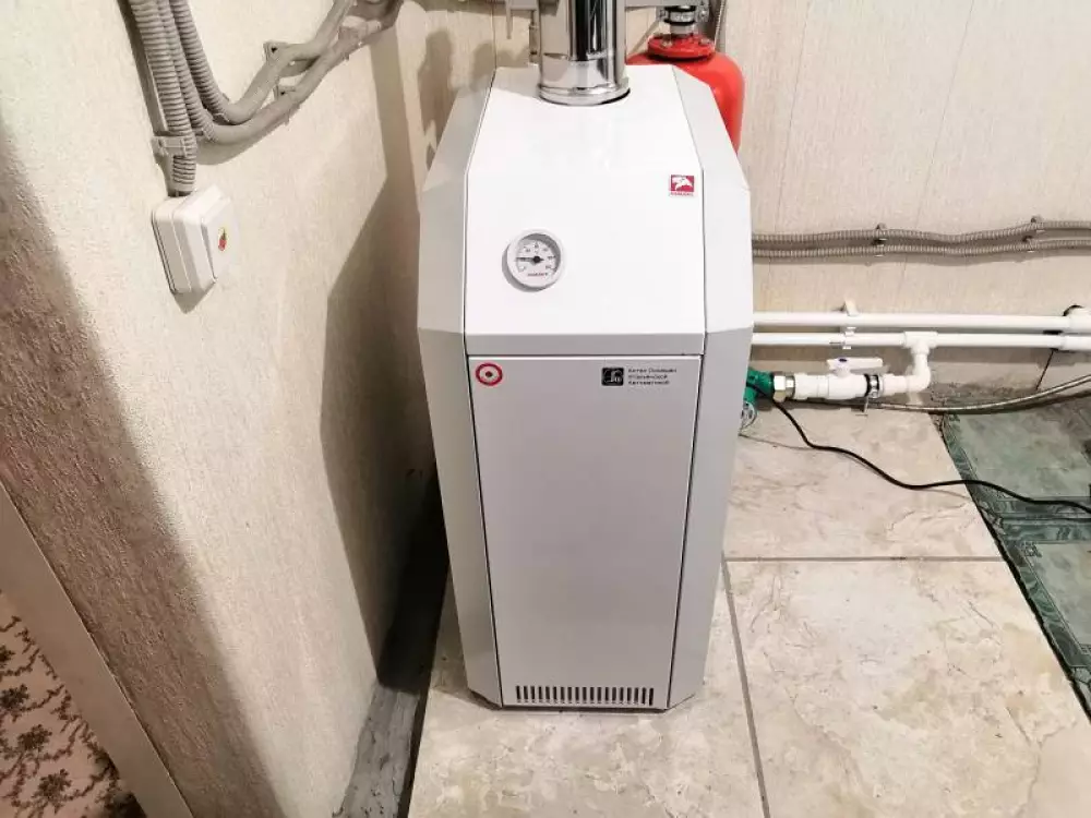 Монтаж газового котла в частном доме