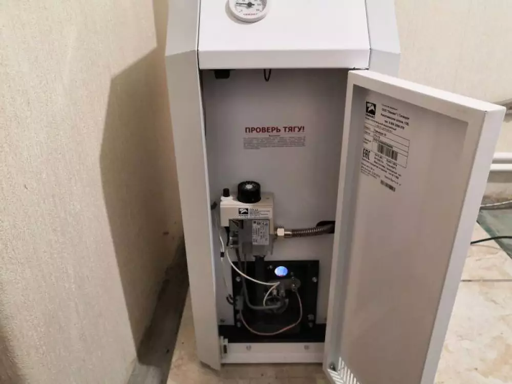 Монтаж газового котла в частном доме