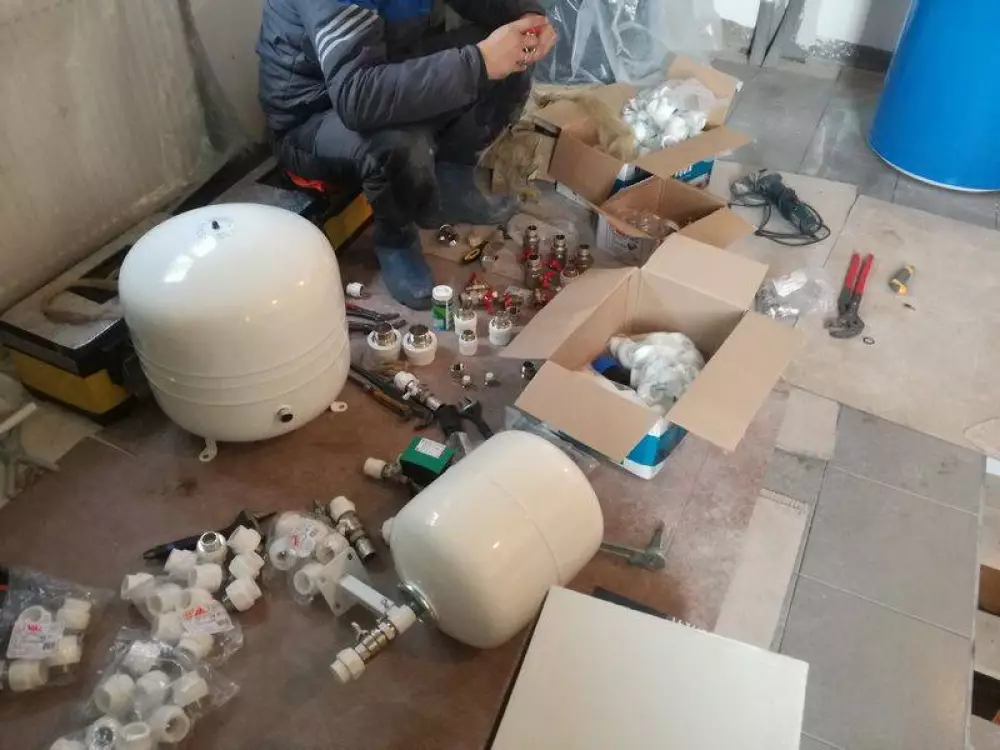 Монтаж котельного оборудования в частном доме