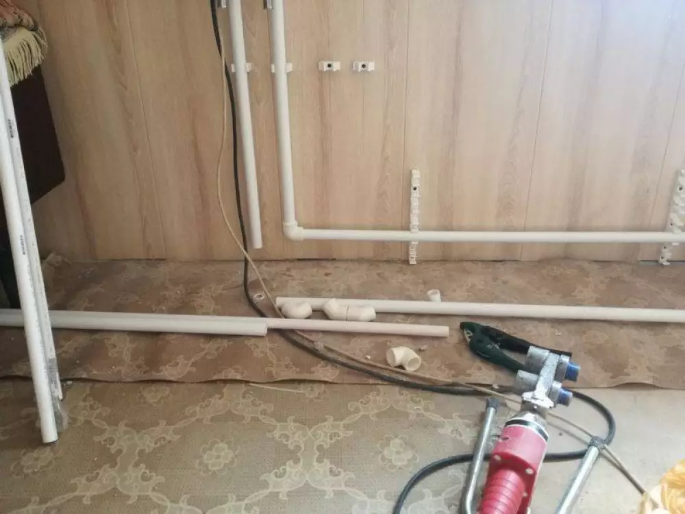 Монтаж настенного котла в частном доме