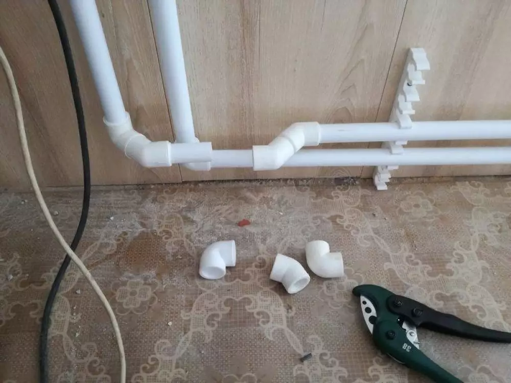 Монтаж настенного котла в частном доме