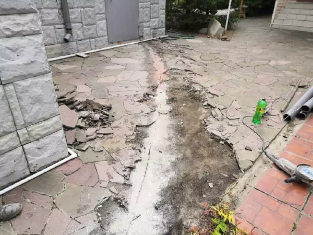 Монтаж водопровода с греющим кабелем