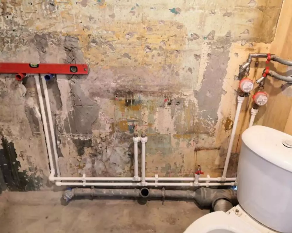 Замена водопровода и канализации установка счетчиков в квартире