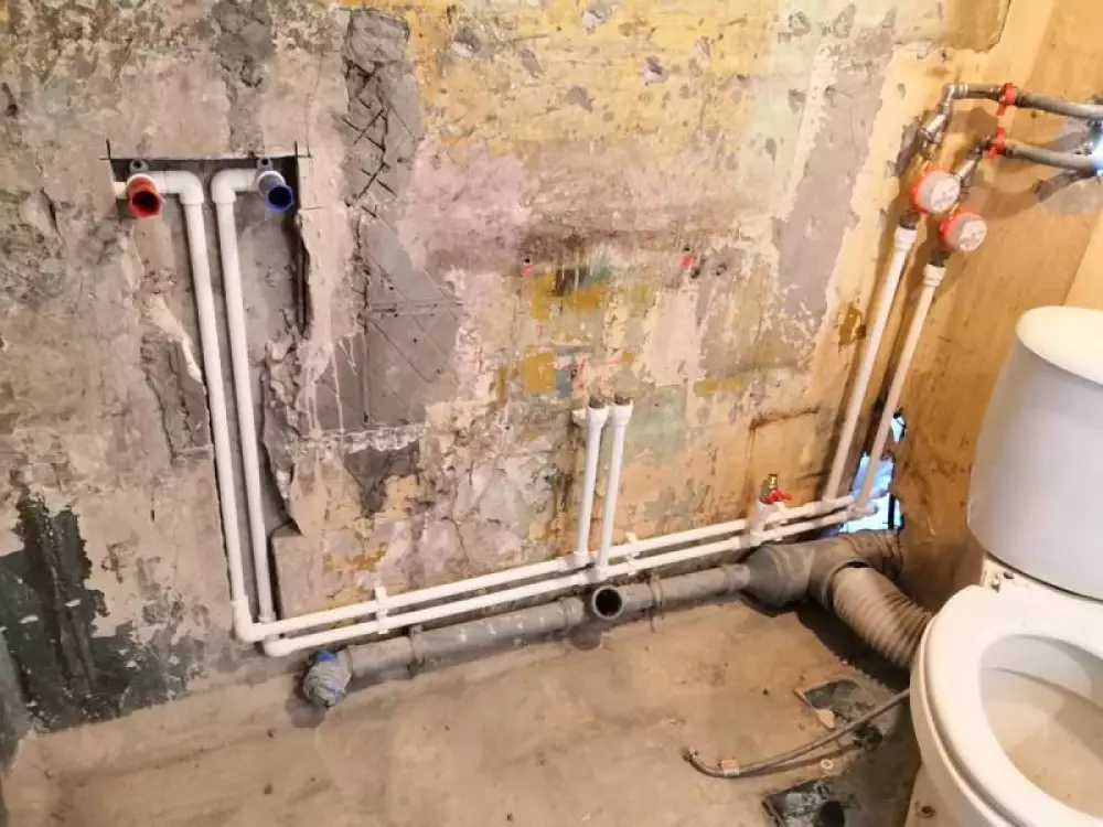 Замена водопровода и канализации установка счетчиков в квартире