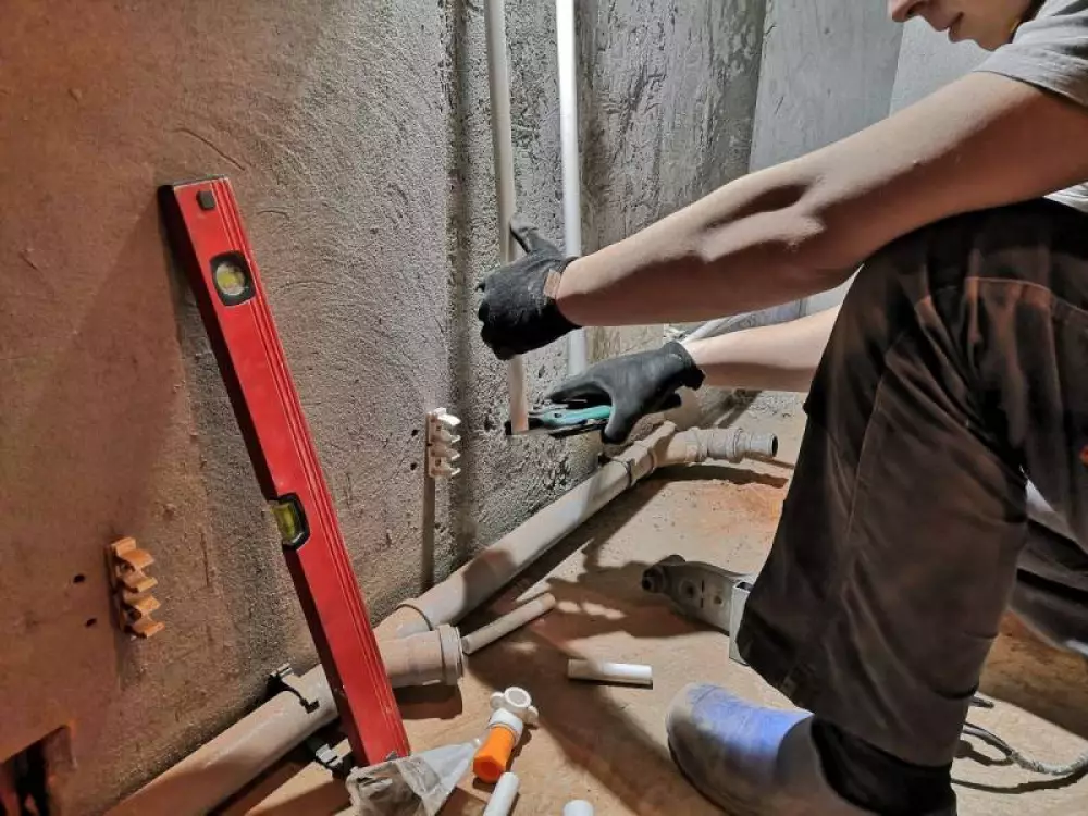 Монтаж, водопровода, канализации, установка инсталляции и полотенцесушителя в новостройке