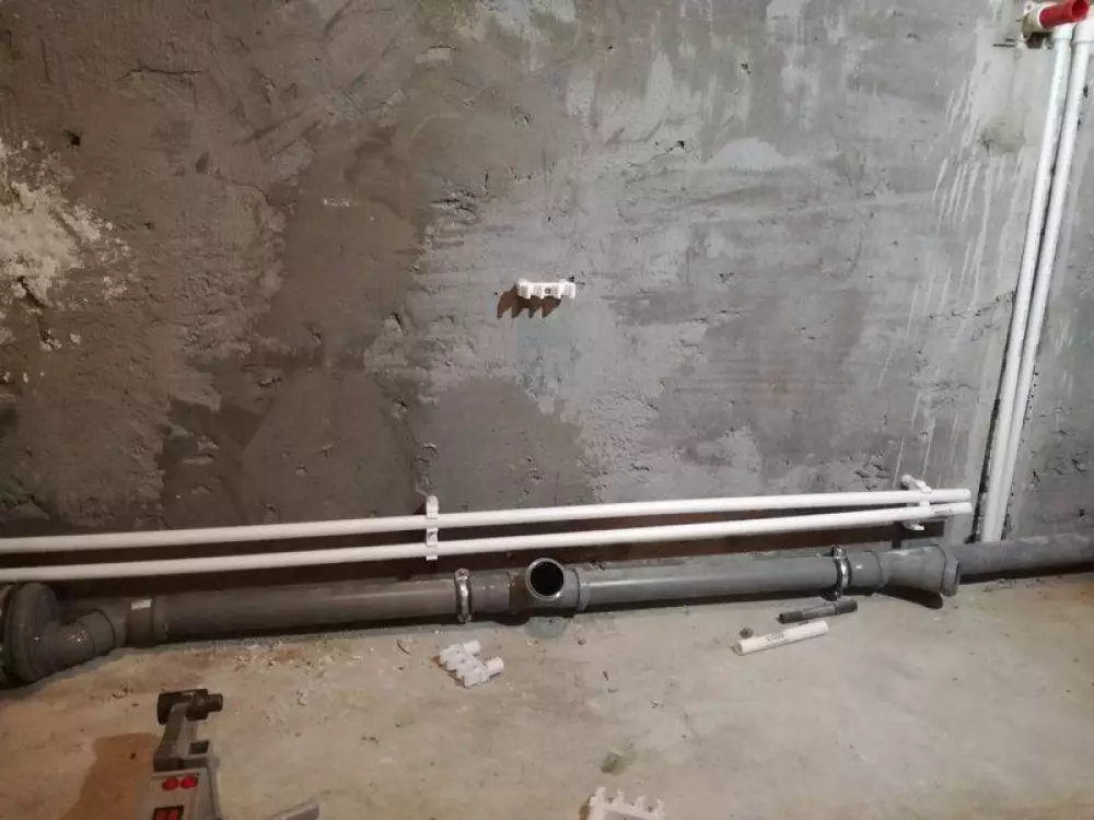 Монтаж водопровода, канализации, полотенцесушителя, перенос счетчиков