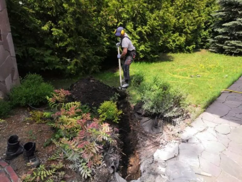 Монтаж водопровода с греющим кабелем