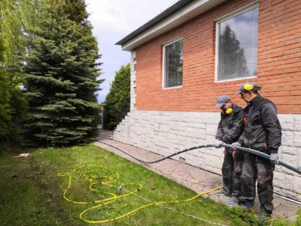 Монтаж водопровода с греющим кабелем