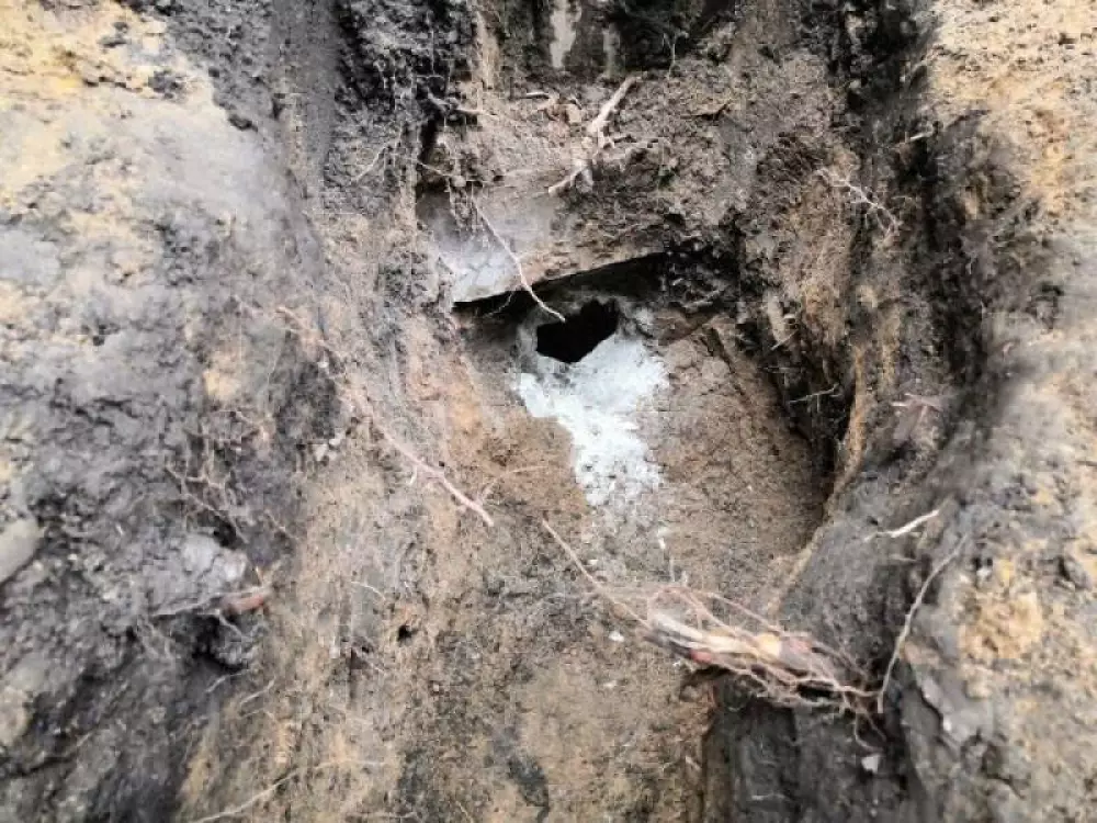 Монтаж водопровода с греющим кабелем