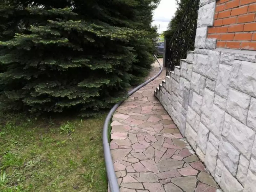 Монтаж водопровода с греющим кабелем