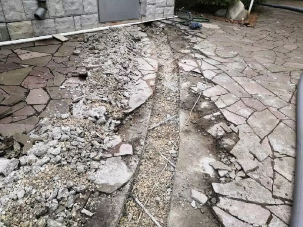 Монтаж водопровода с греющим кабелем