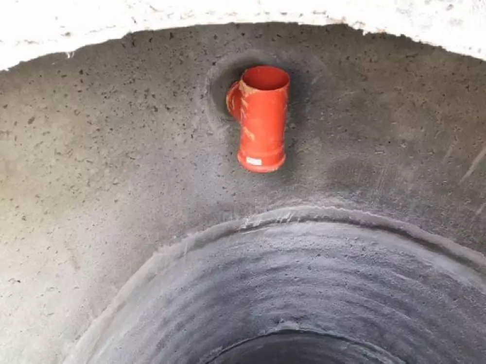 Монтаж септика из бетонных колец в частном доме