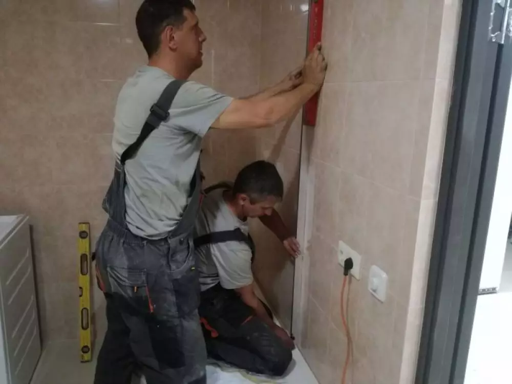 Установка душевой кабины в частном доме